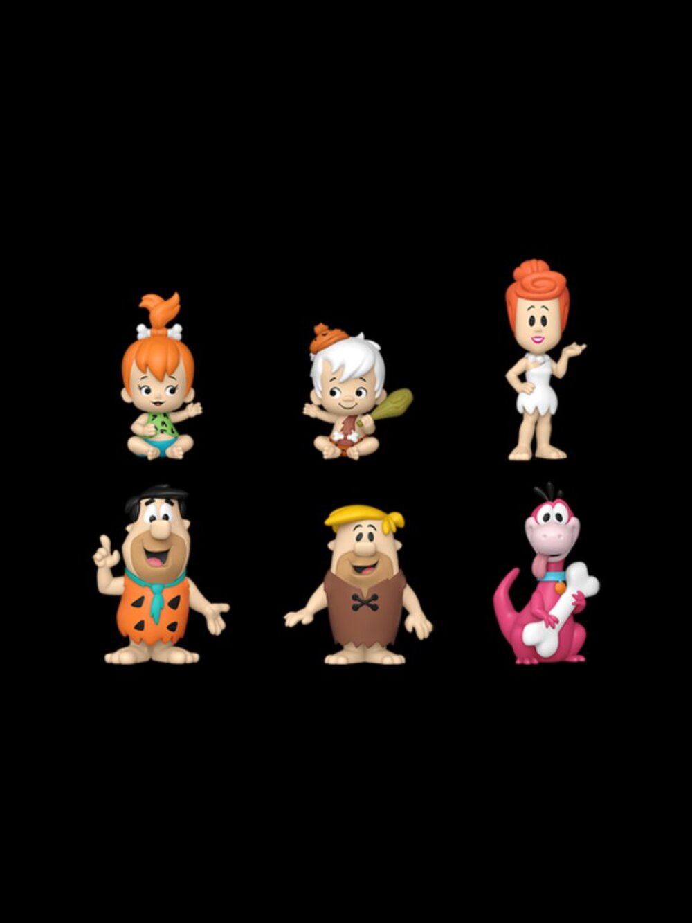 Funko Minis - The Flintstones FULL Set of 6 - Fred Barney Wilma NEW - Picture 5 of 5
